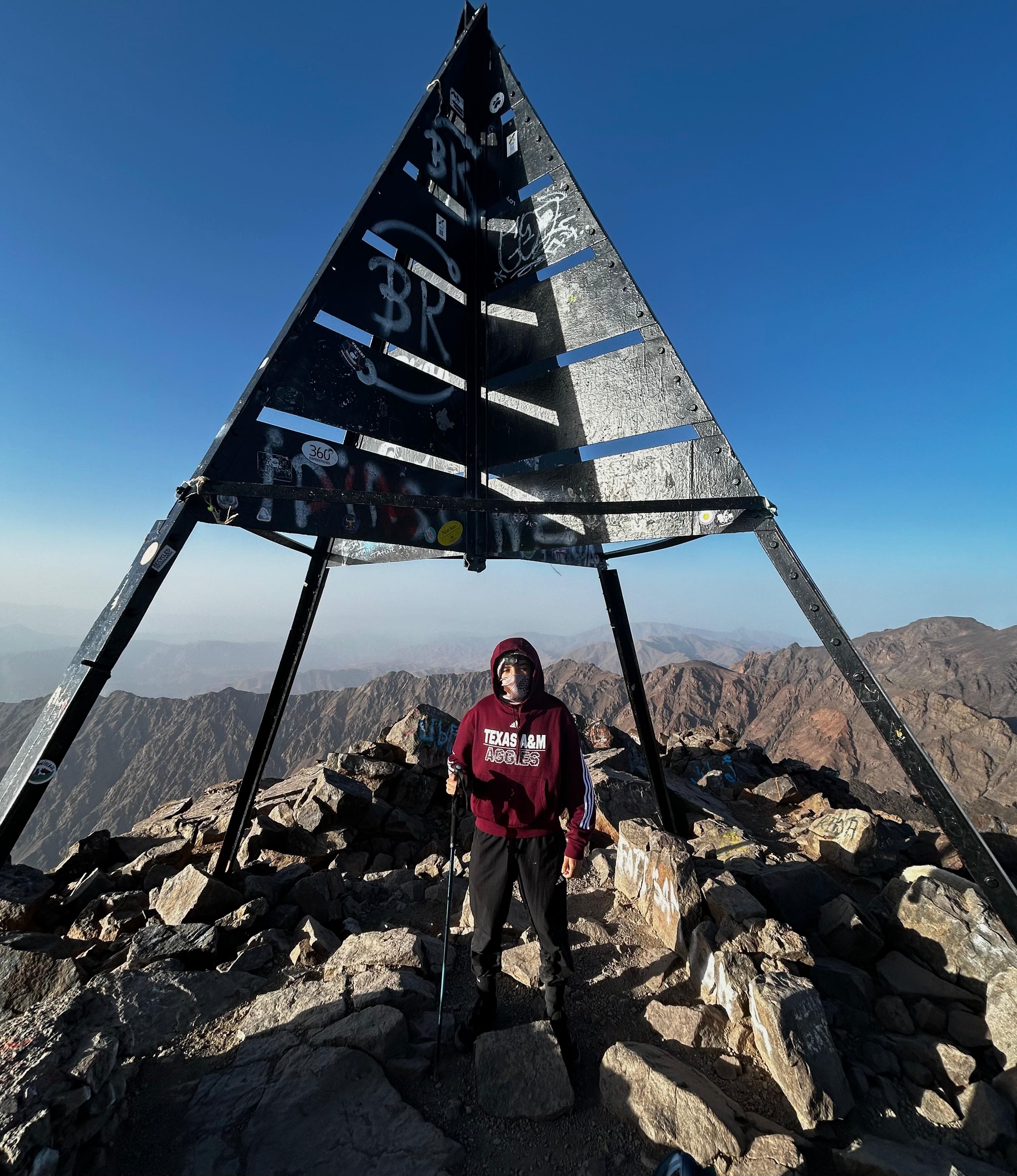 Mountain hiking